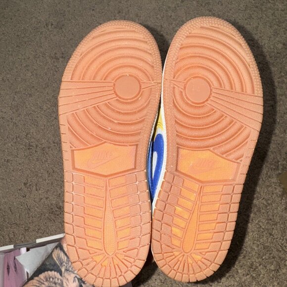 Size 1Y PS Travis Scott x Air Jordan 1 Retro OG SP Low “Canary” ✅Brand New✅ - Picture 6 of 7